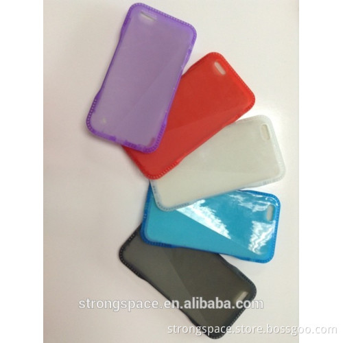 Manufacture Ultra Thin Crystal Soft Rubber TPU Case for iPhone 6 4.7"